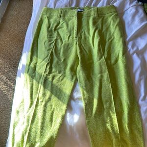 Dolce and gabbana green trousers